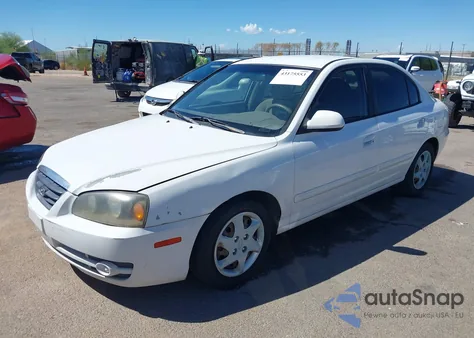 2005 Hyundai Elantra Gls/Gt z USA, uszkodzony, nr VIN KMHDN46D75U050166